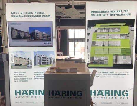 Stand der Häring AG an der Immo'20 in Basel